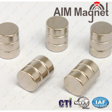 N35 Nickel D12.5x6mm Neodymium Magnet